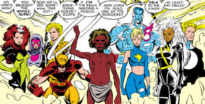 X-Men (Earth-616) from Uncanny X-Men Vol 1 251 001