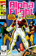 Alpha Flight #89 "Building Blocks (Part 3): Faith" (October, 1990)