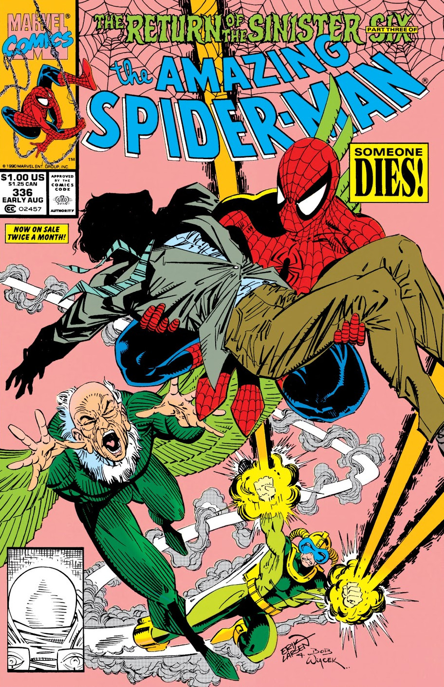 Amazing Spider Man Vol 1 336 Marvel Database Fandom