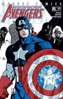 Avengers (Vol. 3) #57 "New Alliances" Release date: August 28, 2002 Cover date: October, 2002