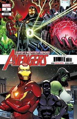 Avengers Vol 8 3 Third Printing Variant