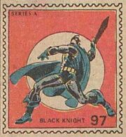 Black Knight Marvel Value Stamp