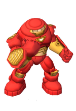 Homem de Ferro Hulkbuster Desenhos e jogos do Esquadrão de Heróis (Terra-91119)