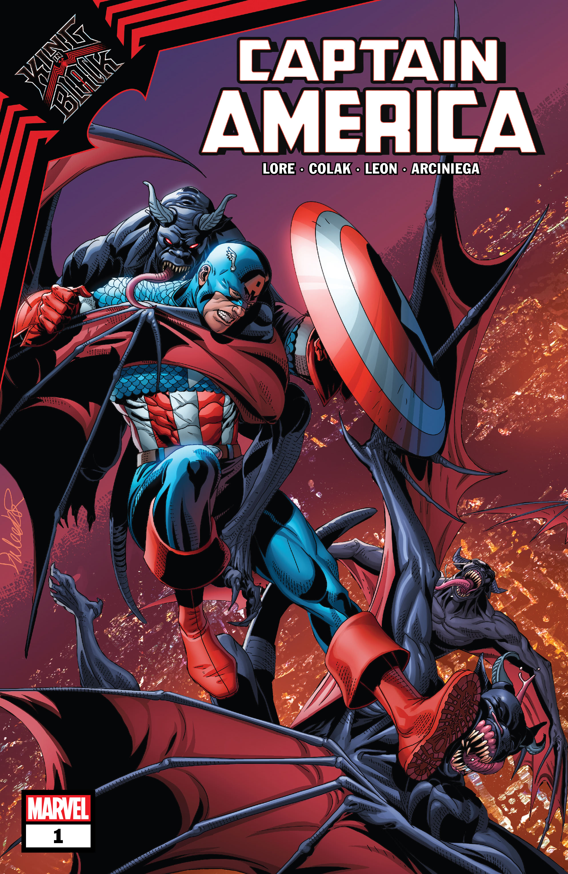 King in Black: Captain America Vol 1 1, Marvel Database