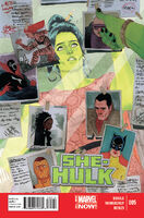 She-Hulk (Vol. 3) #5 "Blue" Release date: June 11, 2014 Cover date: August, 2014