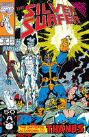 Silver Surfer (Vol. 3) #55 "The Universe According to Thanos Part 1: Genesis" Release date: July 23, 1991 Cover date: September, 1991