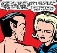 Susan Storm (Earth-616) and Namor McKenzie (Earth-616) from Fantastic Four Vol 1 4 0002