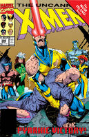 Uncanny X-Men #280 "One Step Back--Two Steps Forward (Muir Island Saga, Pt. 4)" Release date: July 2, 1991 Cover date: September, 1991