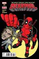 Deadpool (Vol. 5) #11 "Fahrenheit .357" Release date: May 11, 2016 Cover date: July, 2016