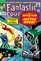 Fantastic Four #23 "The Master Plan of Doctor Doom!" Release date: November 12, 1963 Cover date: February, 1964