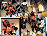 With Magik and Isca from Marauders #15