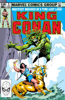 King Conan #9 "Bones of the Brown Man" Release date: November 24, 1981 Cover date: March, 1982