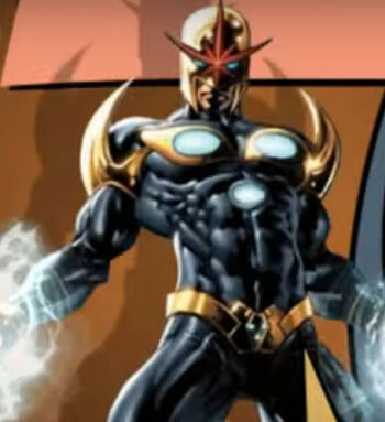 Richard Rider (Earth-TRN335) from Marvel Super Heroes 3D Grandmaster's Challenge 001