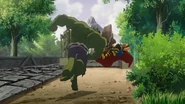 Thor Odinson (Earth-8096) and Bruce Banner (Earth-8096) from Hulk vs. Thor 001.png (3.28 MB) Fighting Thor From Hulk vs. Thor