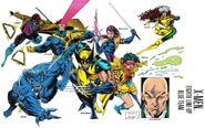"Eighth Line-Up - Blue Team" From Official Handbook of the Marvel Universe: Master Edition Omnibus #1