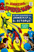 O Incrível Homem-Aranha #12 ""Desmascarado pelo Doutor Octopus!"" (Maio de 1964)
