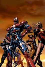 Dark Avengers Vol 1 1 Second Printing Variant Textless