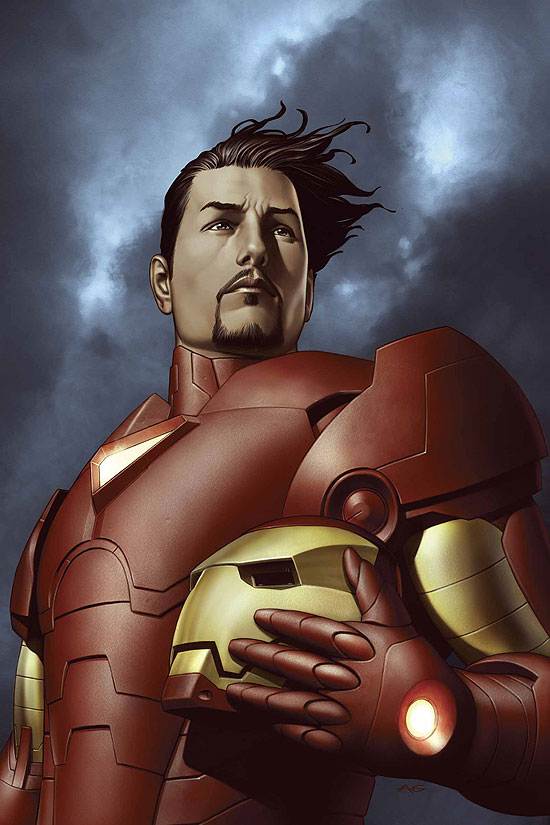 Máscara básica Marvel - Iron Man