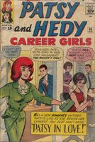 Patsy and Hedy #96 "Patsy in Love!" Release date: July 9, 1964 Cover date: October, 1964