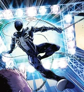Peter Parker (Earth-616) and Venom (Symbiote) (Earth-616) from Venom War Vol 1 1 002.jpg (590 KB) Bonded with the Venom symbiote From Venom War #1
