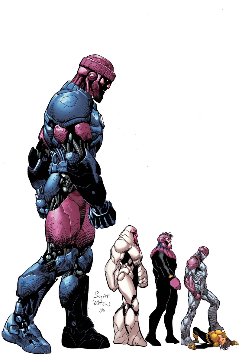 The New Mutants #2 Marvel 1983 - Sentinels Appearance