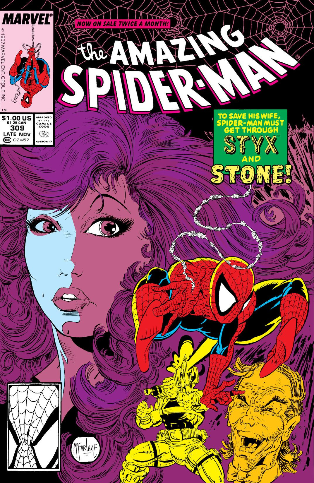 Amazing Spider Man Vol 1 309 Marvel Database Fandom