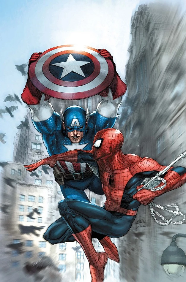 ⑧　MARVEL  SPIDER MAN AND CAPTAIN AMERICA latest?cb=20111218063545