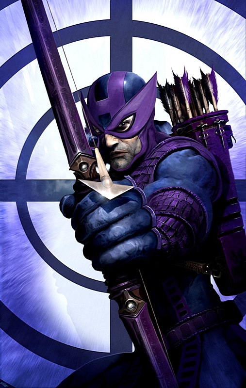 hawkeye superhero symbol