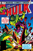 Incredible Hulk #263 "I Feel the Earth Move Under My Feet, and the Sky Come Tumbling Down!" Release date: June 9, 1981 Cover date: September, 1981