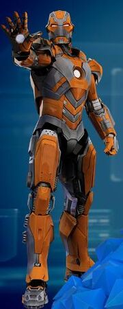 Iron Man Armor MK XXVIII (Earth-199999) from Iron Man 3 The Official Game 001