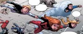 Power Pack (Earth-18119) from Amazing Spider-Man Renew Your Vows Vol 1 2 001