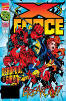 X-Force #47 "Breakout" Release date: August 31, 1995 Cover date: October, 1995