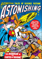 Astonishing #5 "Caves of Doom" Release date: April 20, 1951 Cover date: August, 1951