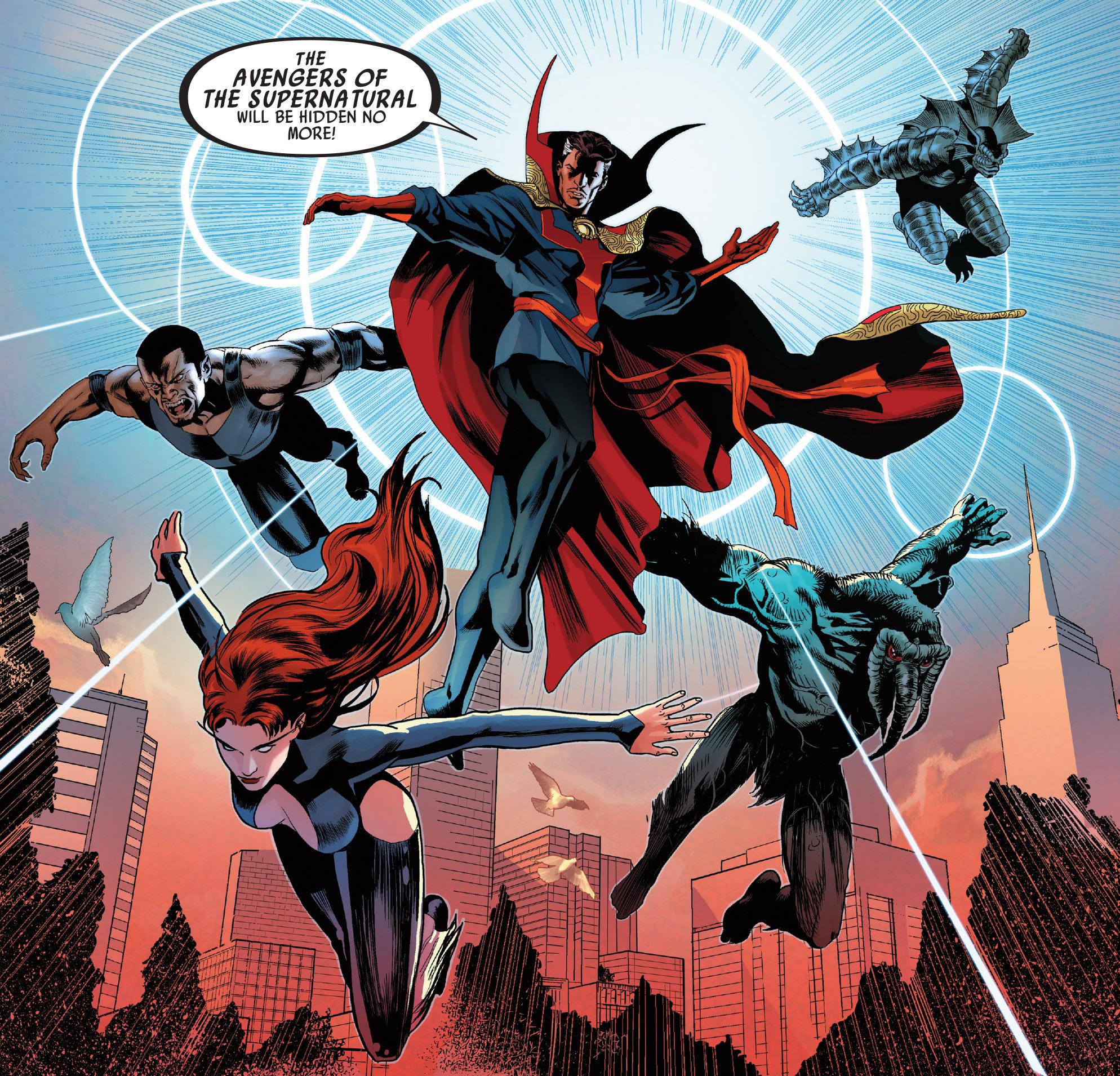 Avengers Of The Supernatural Earth 616 Marvel Database Fandom