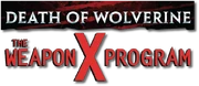 Death of Wolverine The Weapon X Program Logo