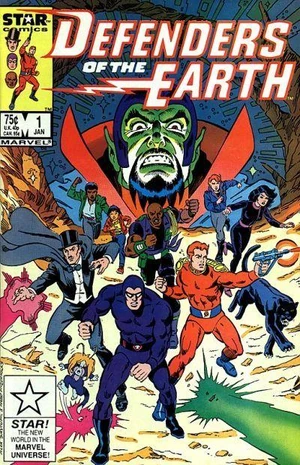 Defenders Of The Earth Vol 1 1 Marvel Database Fandom
