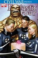 Fantastic Four #543 "C'mon Suzie, Don't Leave Us Hangin'" Release date: March 7, 2007 Cover date: May, 2007