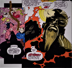Garbha-Hsien (Earth-616) vs X-Force (Earth-616) from X-Force Vol 1 -21 001.png