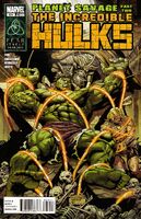 Incredible Hulks #624 "Planet Savage (Chapter Two)" Release date: March 9, 2011 Cover date: May, 2011