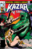 Ka-Zar the Savage #4 "When the Sea Gives Up Its Dead!" Release date: March 24, 1981 Cover date: July, 1981