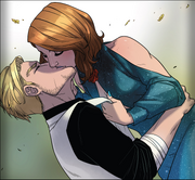 Kitty Pryde (Earth-51518) and Peter Quill (Earth-616) from Star-Lord and Kitty Pryde Vol 1 3 0001