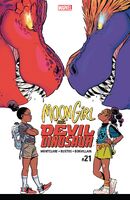 Moon Girl and Devil Dinosaur #21 "Girl-Moon: Part 3 of 5: There's No Place Like It" Release date: July 26, 2017 Cover date: September, 2017