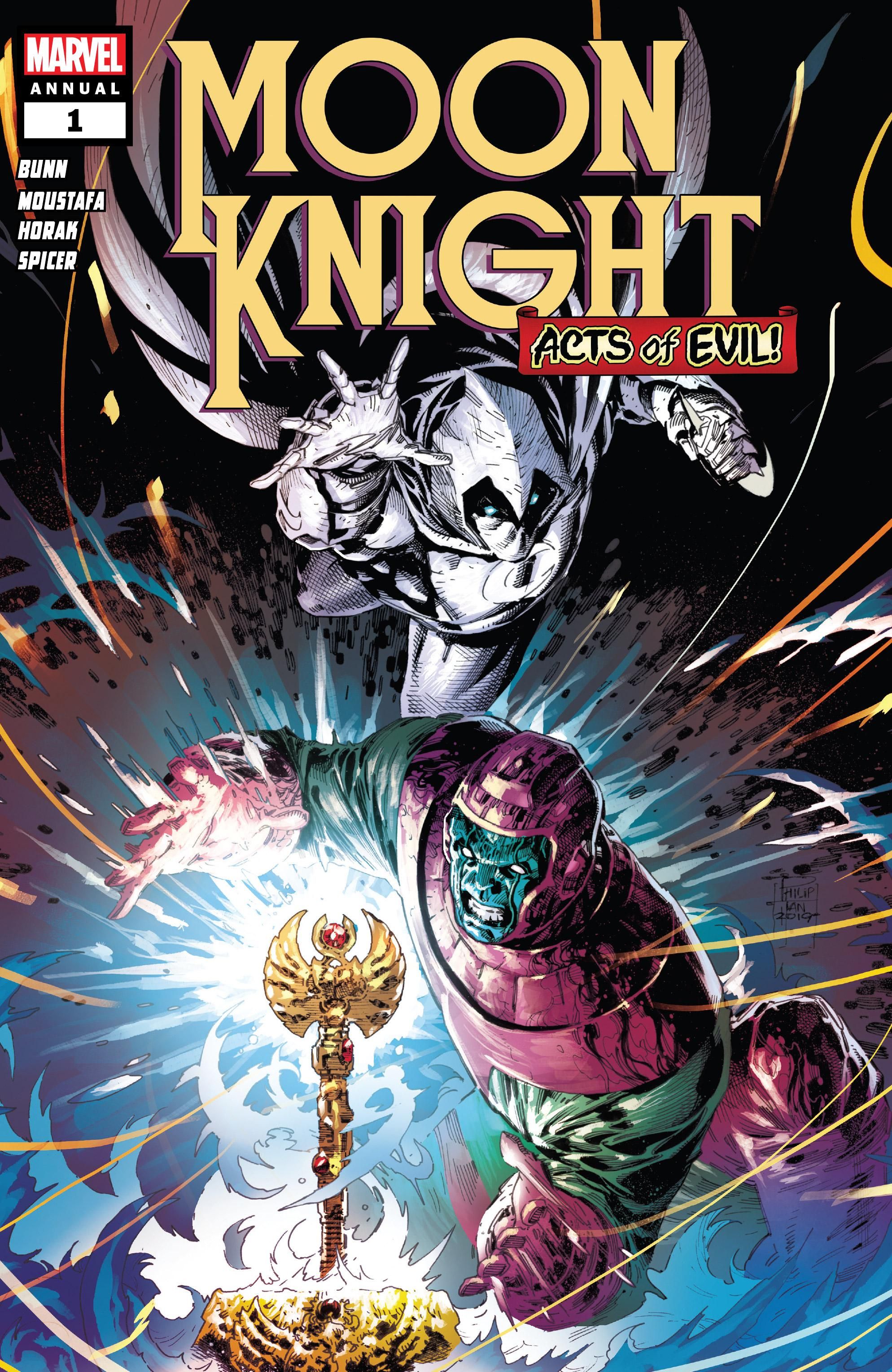 Moon Knight (2016) #1, Comic Issues