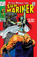 Sub-Mariner #9 "The Spell of the Serpent!" Release date: October 3, 1968 Cover date: January, 1969