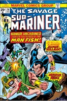Sub-Mariner (Vol. 2) #70 "Namor Unchained!" Release date: February 5, 1974 Cover date: May, 1974