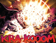 Thor Odinson (Earth-616) and Beta Ray Bill (Earth-616) from Thor Vol 6 3 001