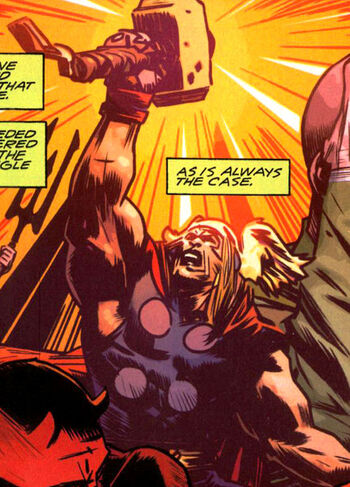 Thor Odinson (Earth-70105) from Bullet Points Vol 1 4 001