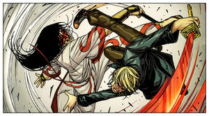 Alexander Aaron (Earth-616) vs. Tomi Shishido (Earth-616) from Secret Warriors Vol 1 21 002