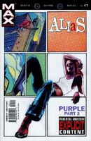 Alias #25 "Purple (Part 2 of 5)" Release date: August 6, 2003 Cover date: October, 2003