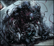 Cletus Kasady (Earth-616) and Carnage (Symbiote) (Earth-616) from Carnage Vol 1 4